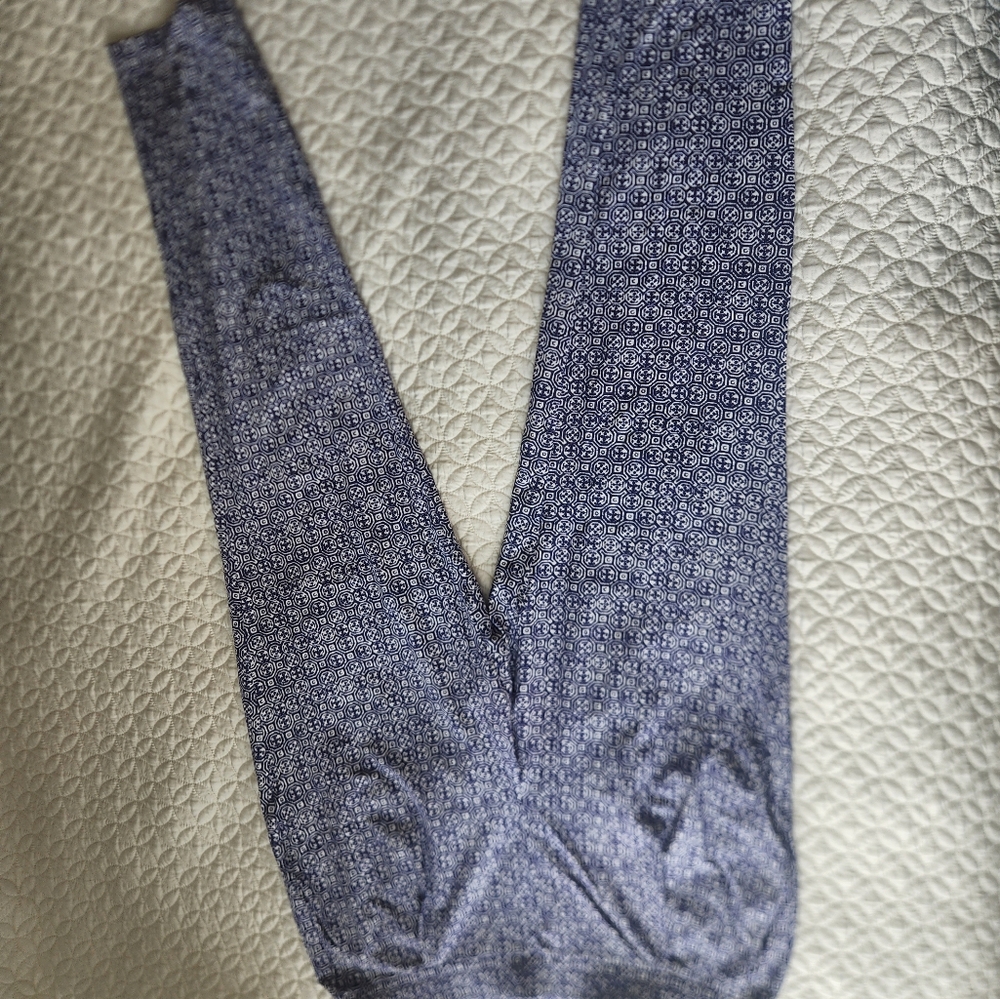 J.Mcmaghlin Blue Patterned Pants - image 2